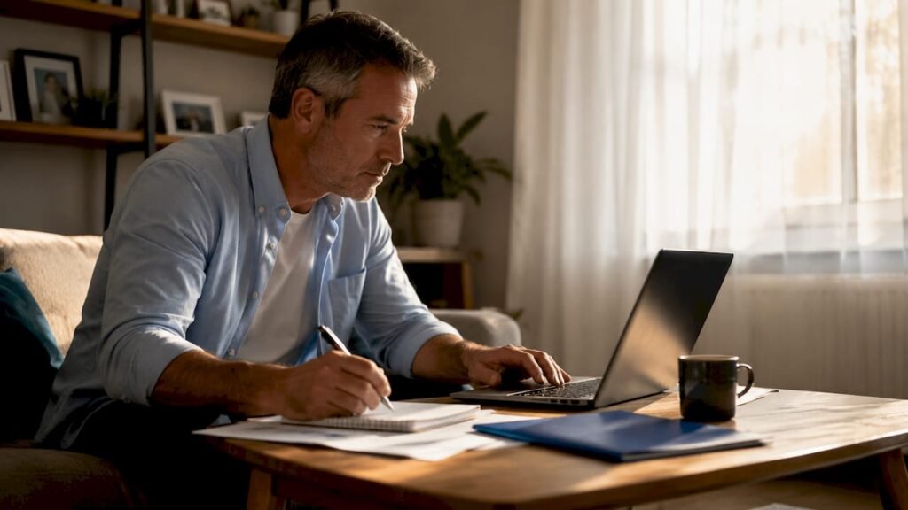 Business owner updating Google Business Profile