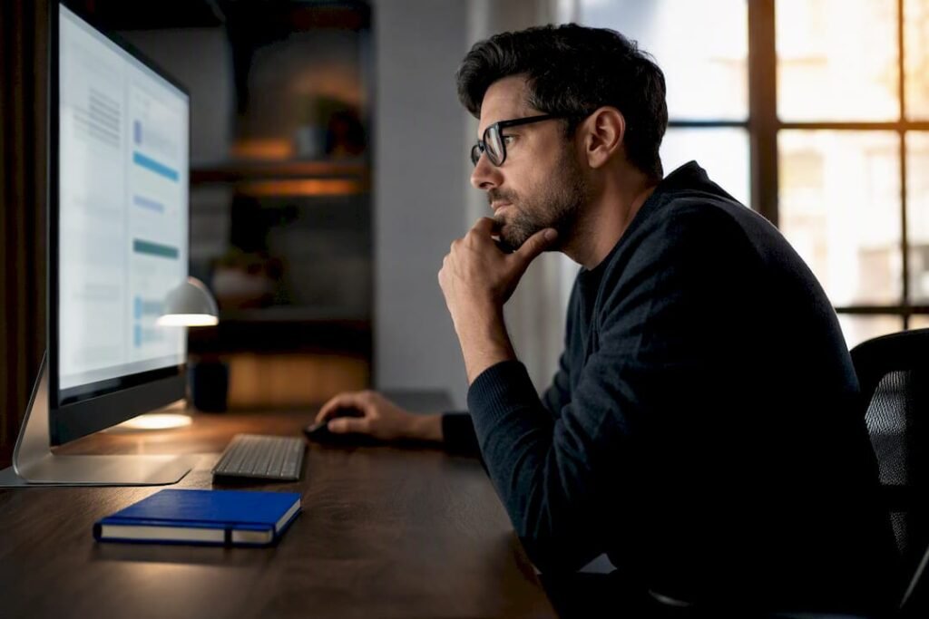 Editor reviewing contextual article link placement